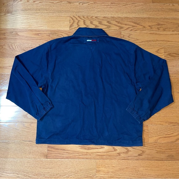 Vintage Tommy Hilfiger Sailing Gear Lightweight Oversized Jacket - Size Large - Picture 8 of 9